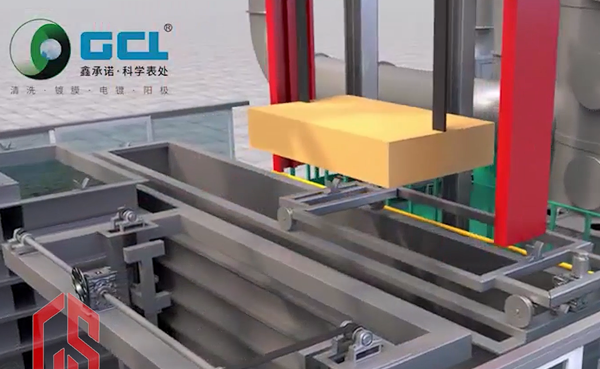 化学清洗机械设备演示动画