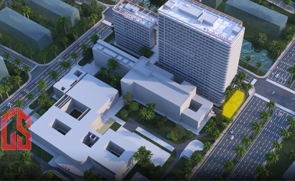 医院建筑项目演示动画